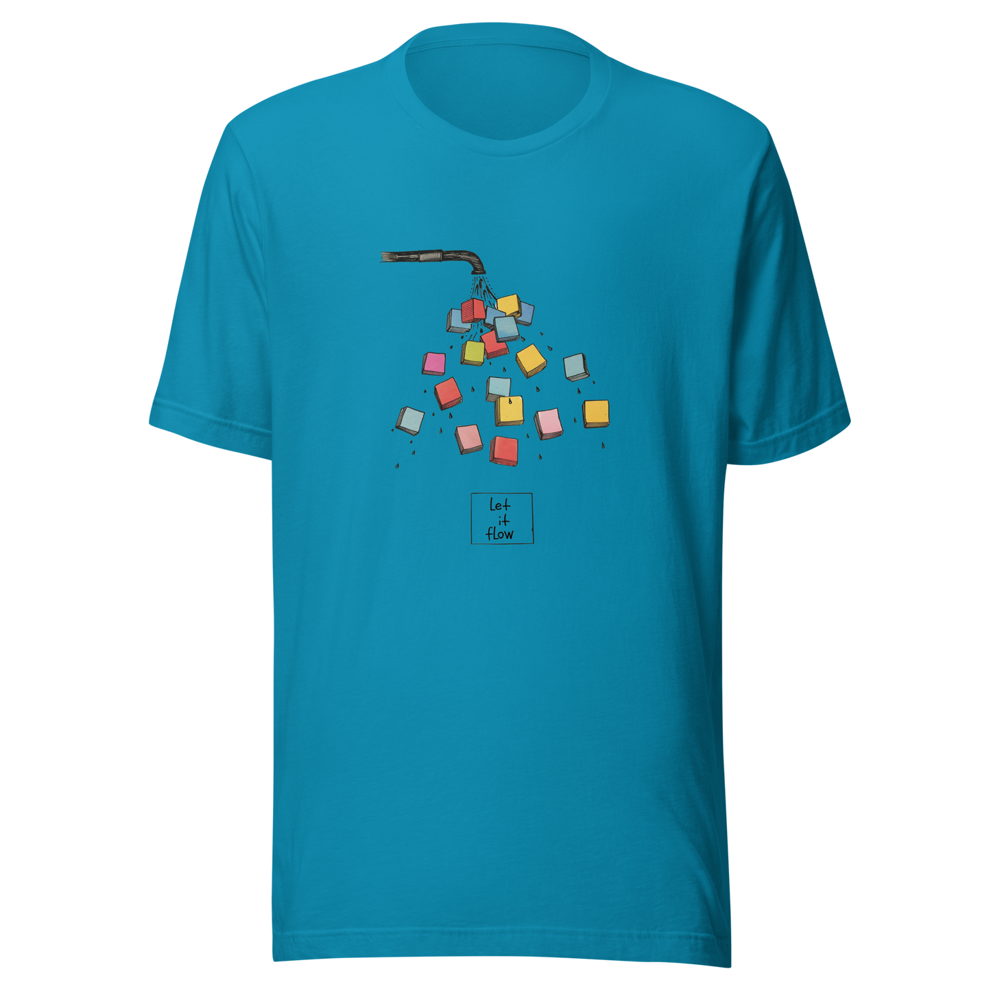 Unisex t-shirt Let It Flow T-Shirt