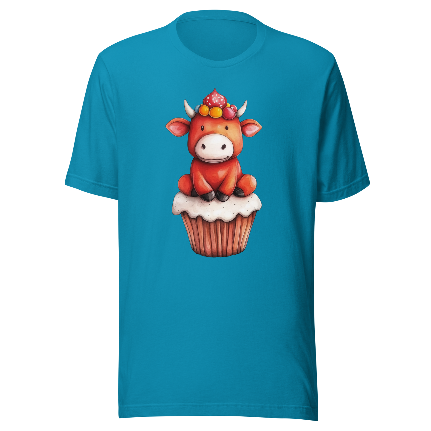 Unisex t-shirt "Muffin Top: The Cupcake Cow"