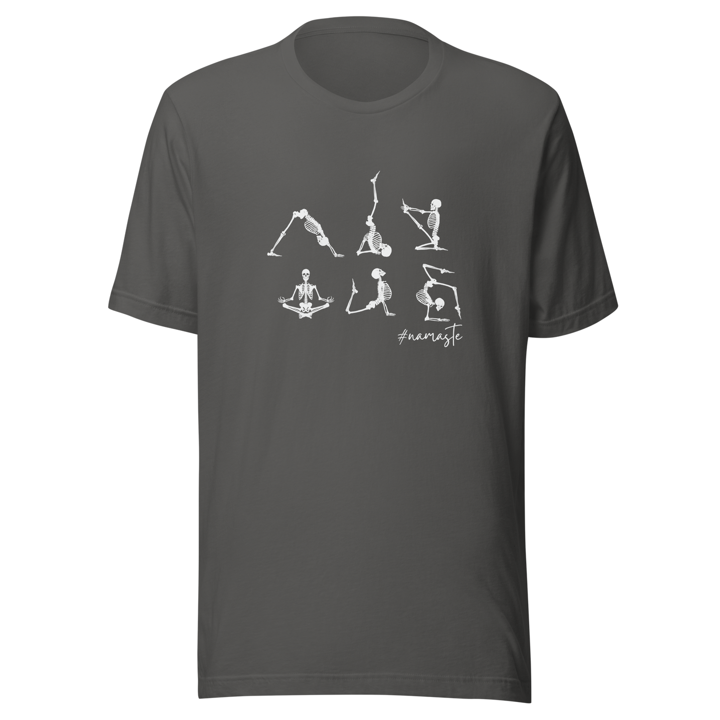 Unisex t-shirt "Skeletal Serenity"