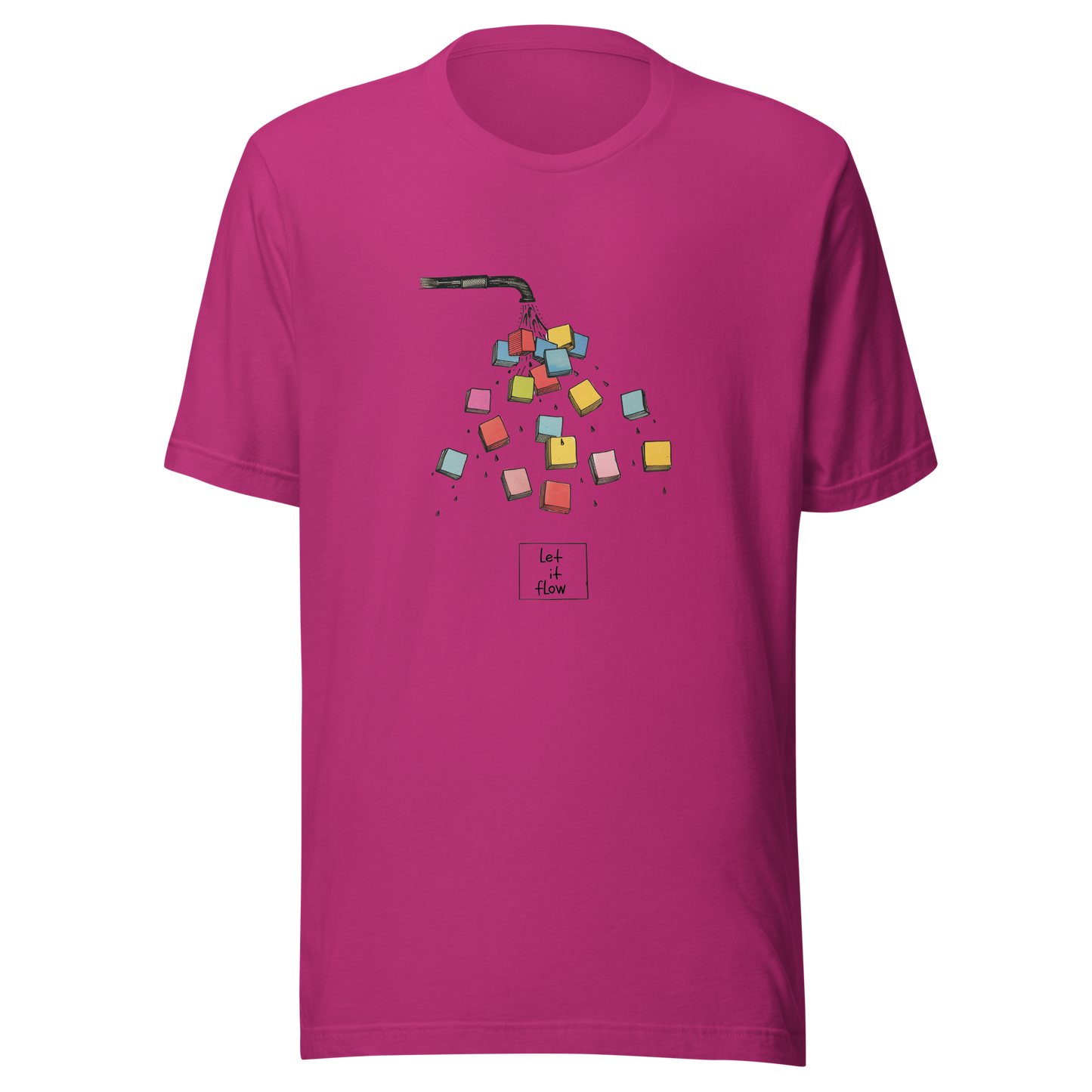 Unisex t-shirt Let It Flow T-Shirt