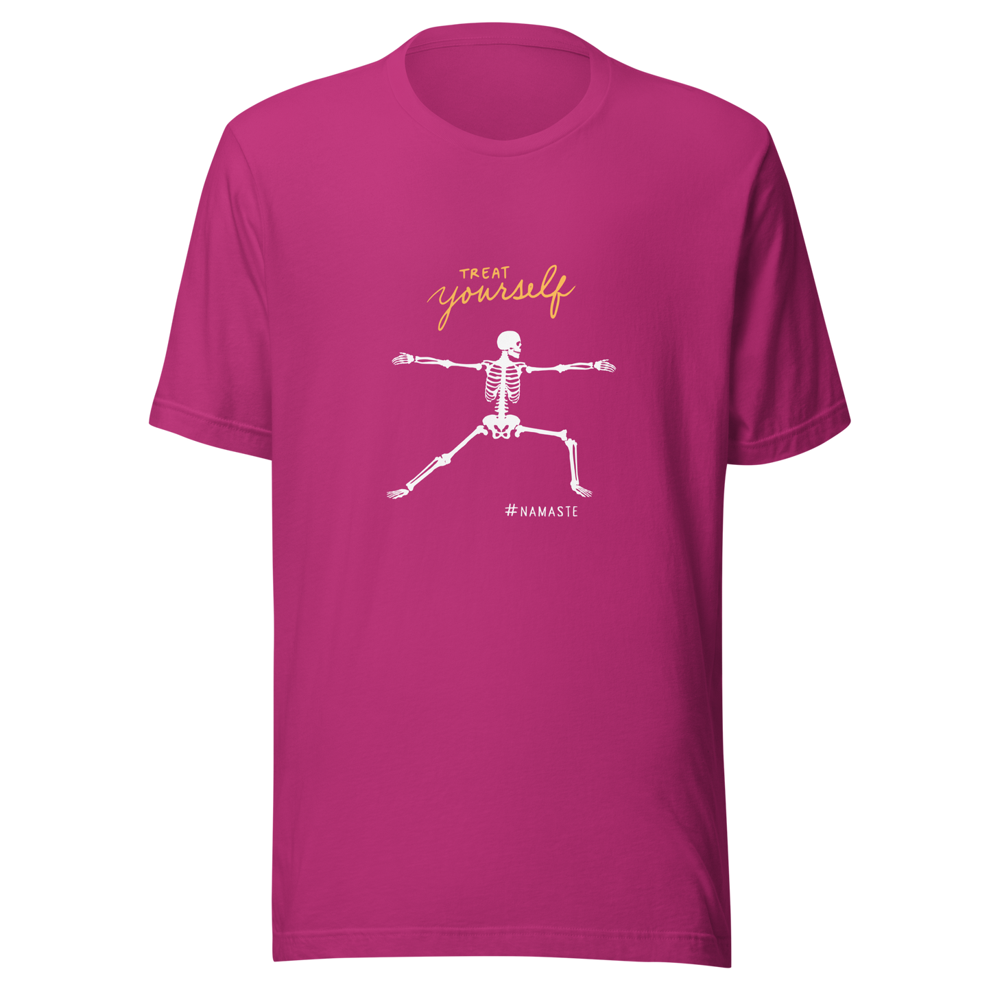 Unisex t-shirt "Skeletal Stretch"