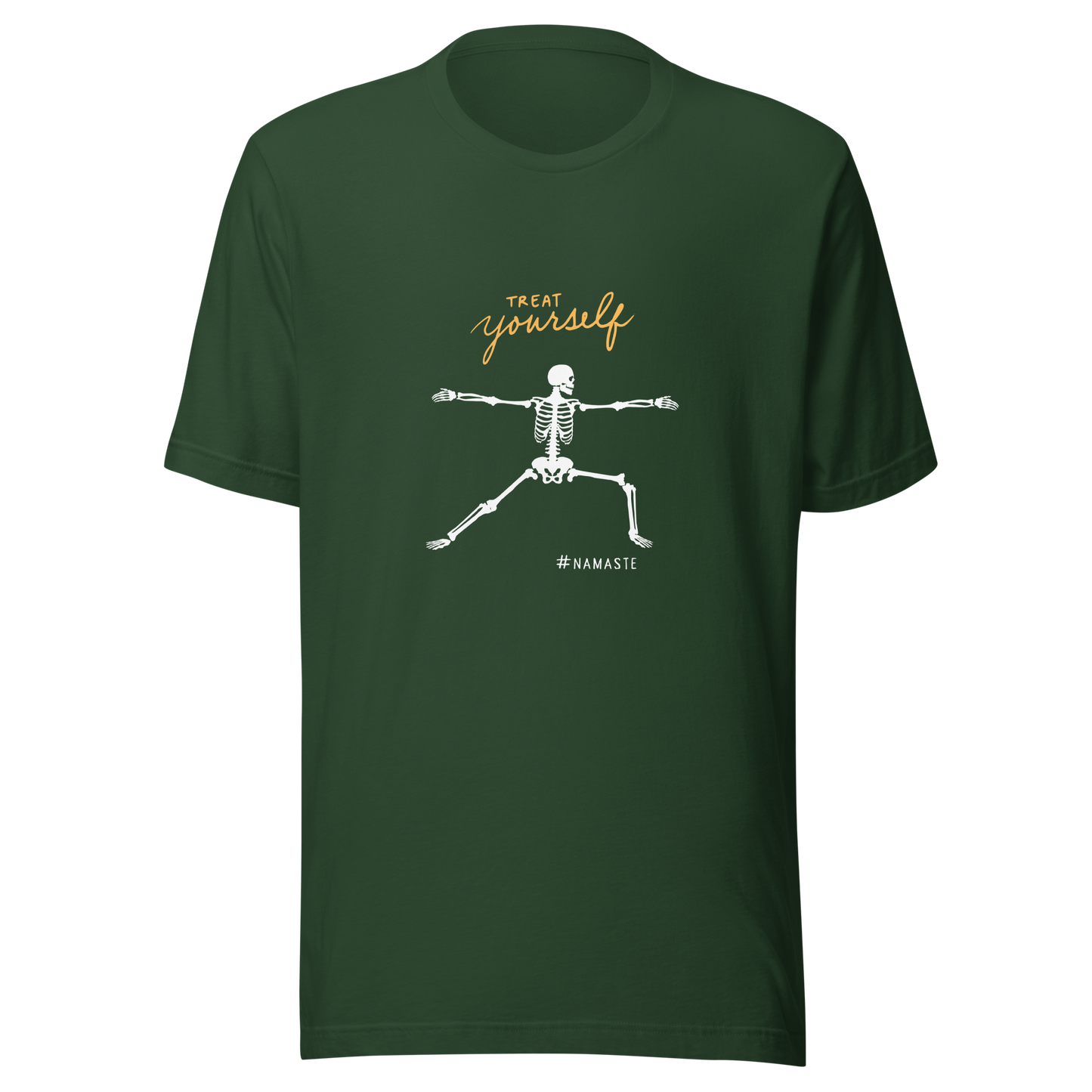 Unisex t-shirt "Skeletal Stretch"