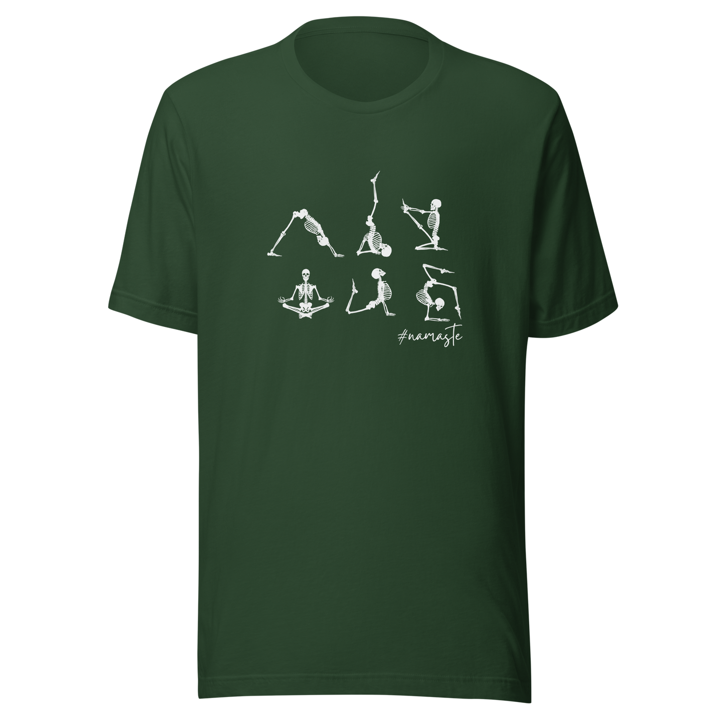 Unisex t-shirt "Skeletal Serenity"