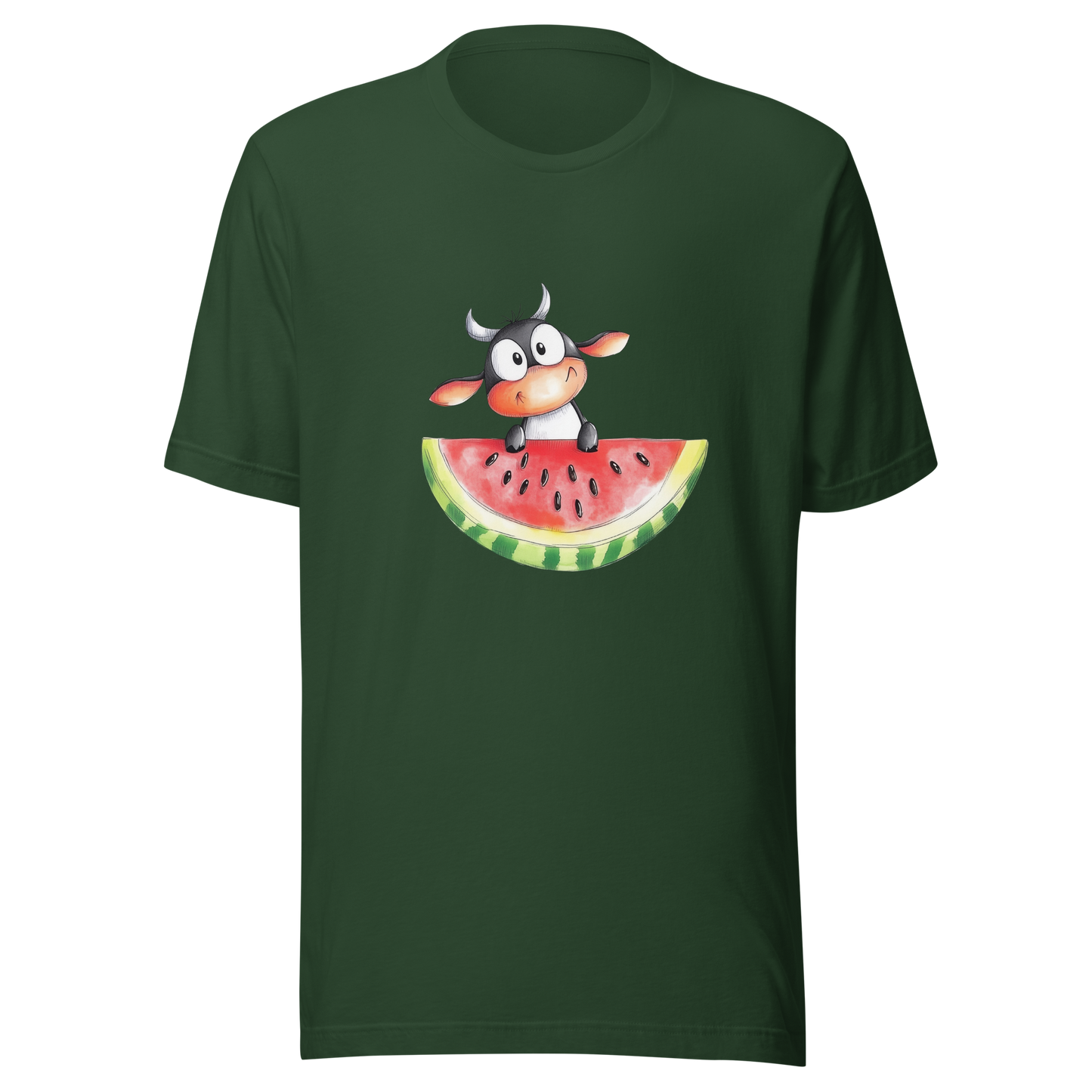 Unisex t-shirt "The Watermelon Cow"