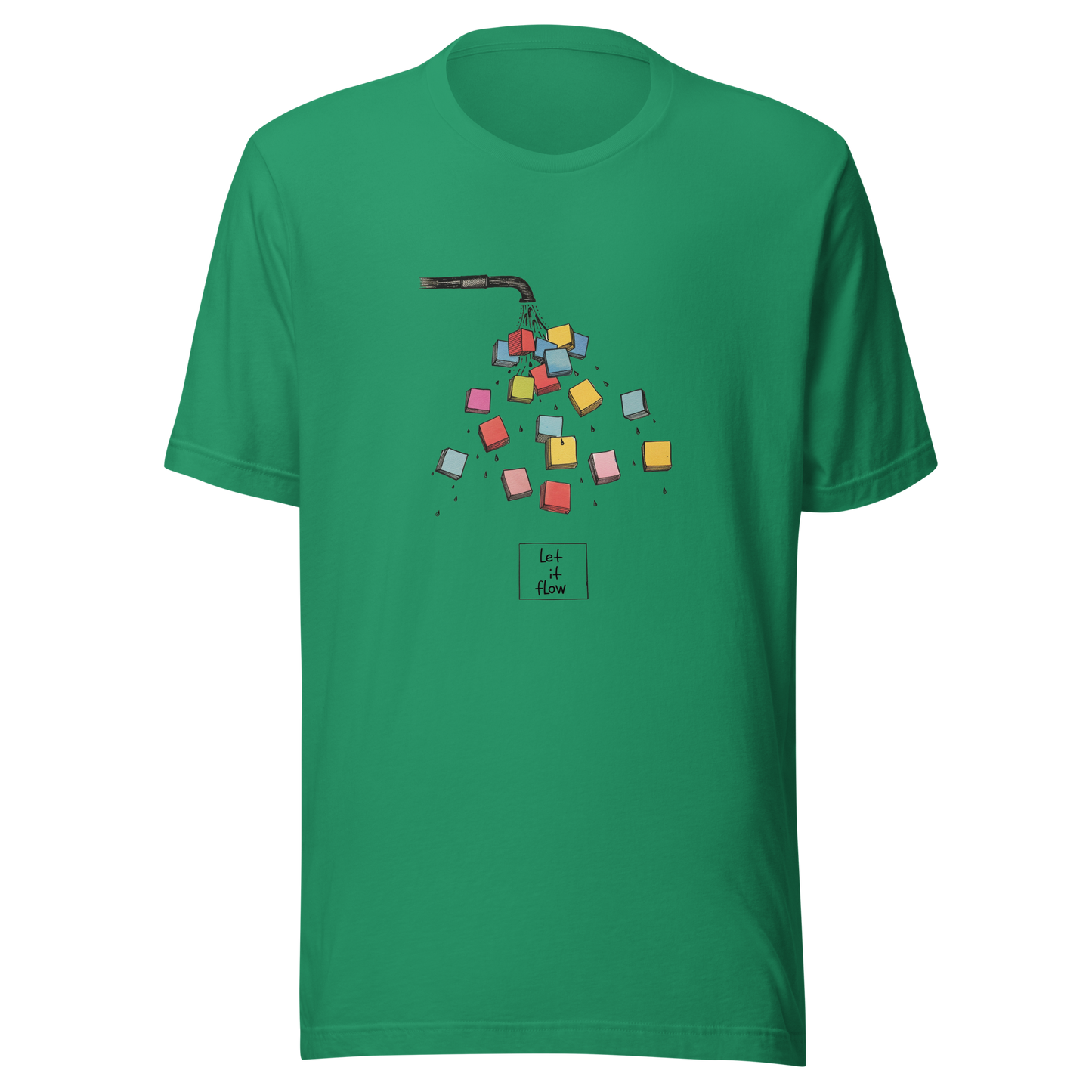 Unisex t-shirt Let It Flow T-Shirt