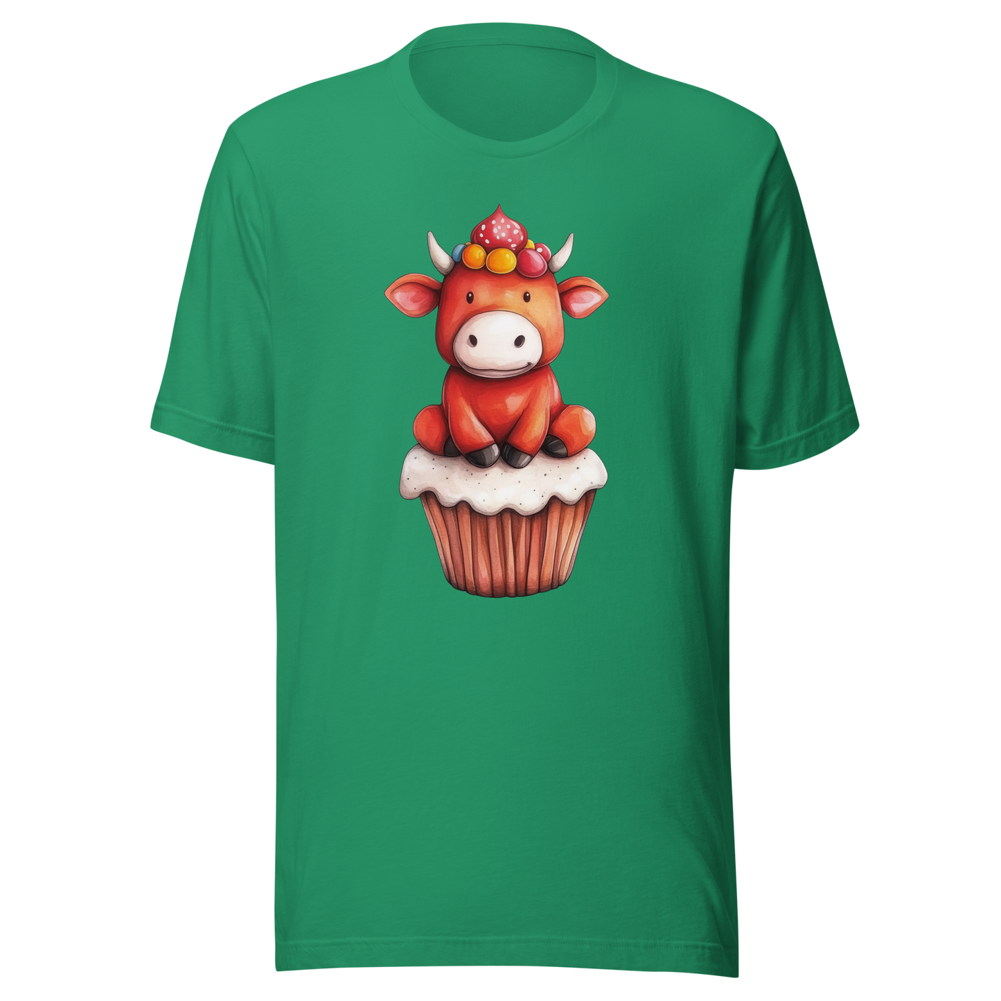 Unisex t-shirt "Muffin Top: The Cupcake Cow"