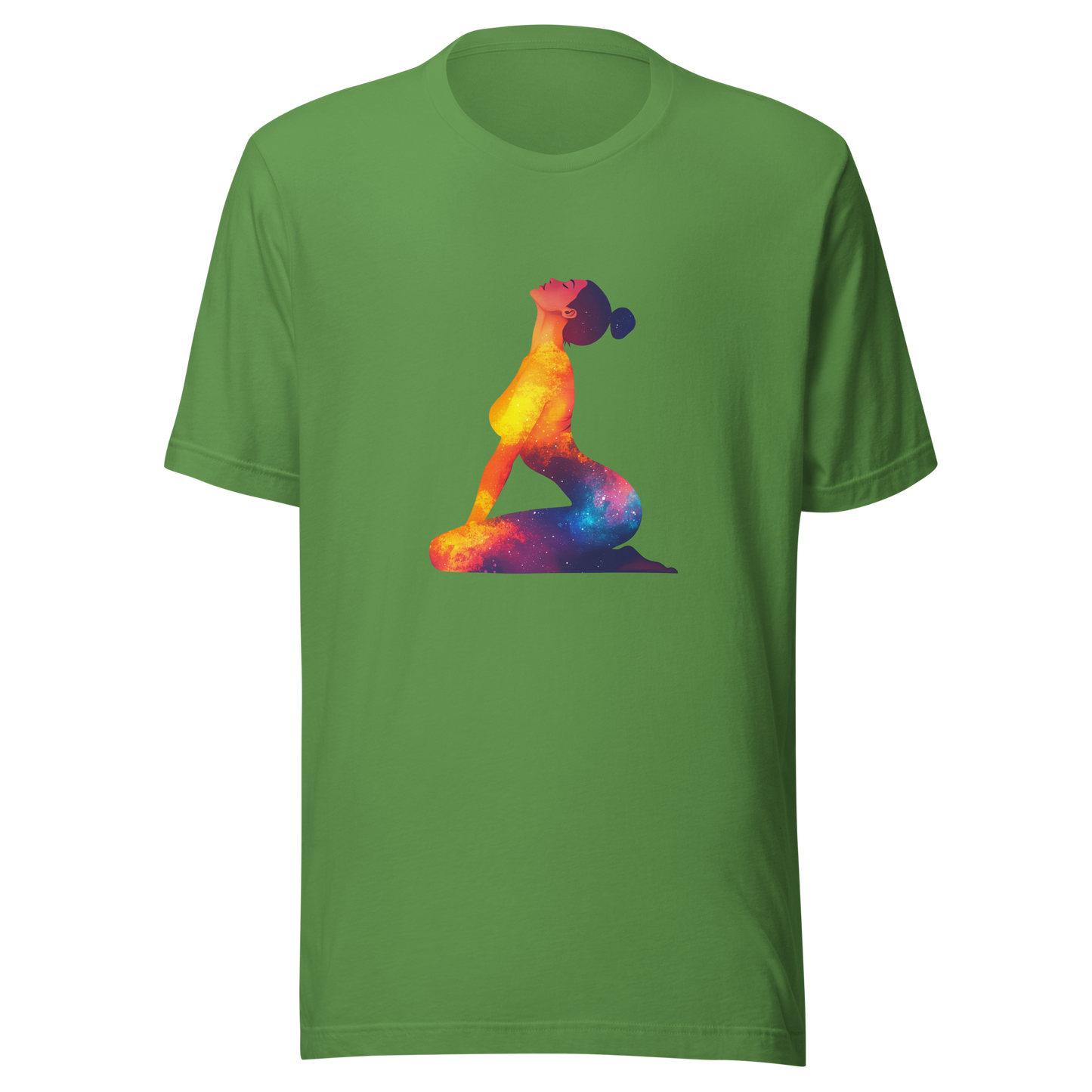 Unisex t-shirt "Yoga's Celestial Stretch"