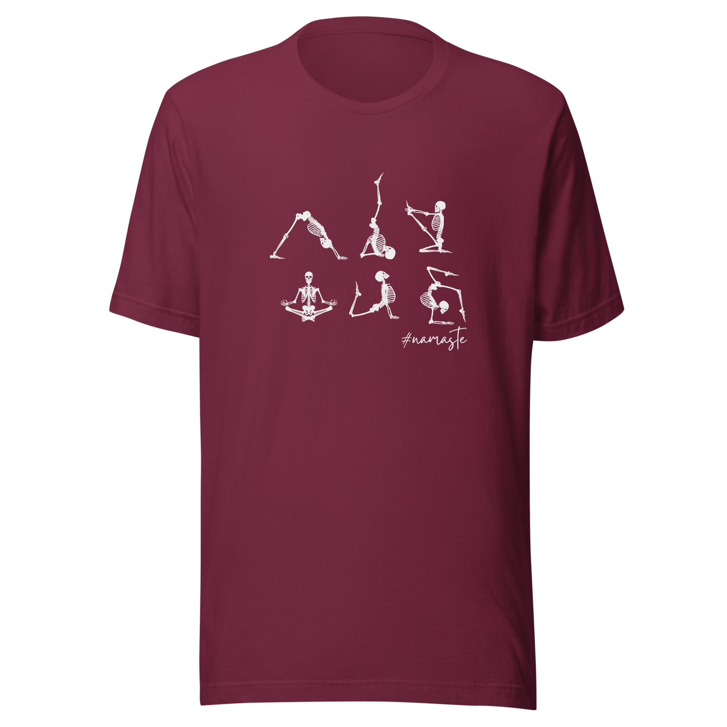 Unisex t-shirt "Skeletal Serenity"