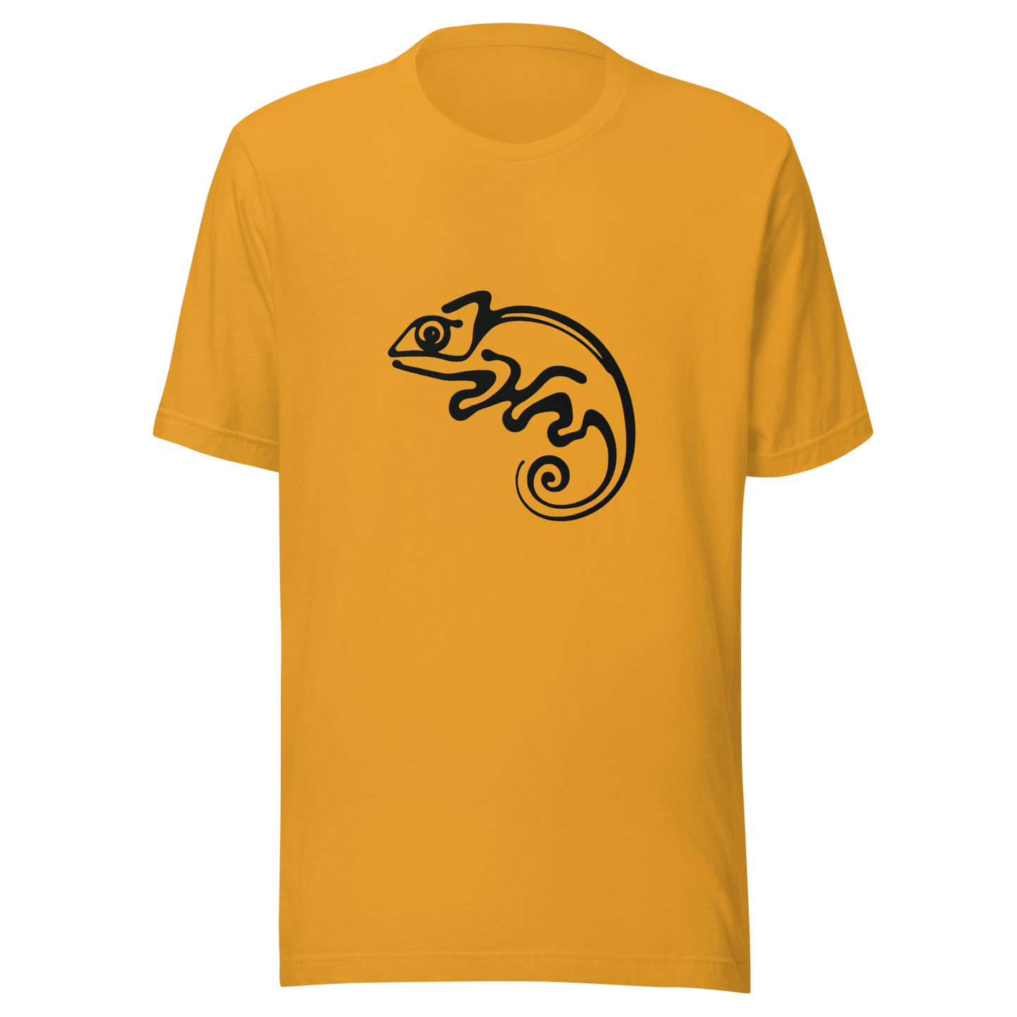 Unisex t-shirt Camouflage Chameleon
