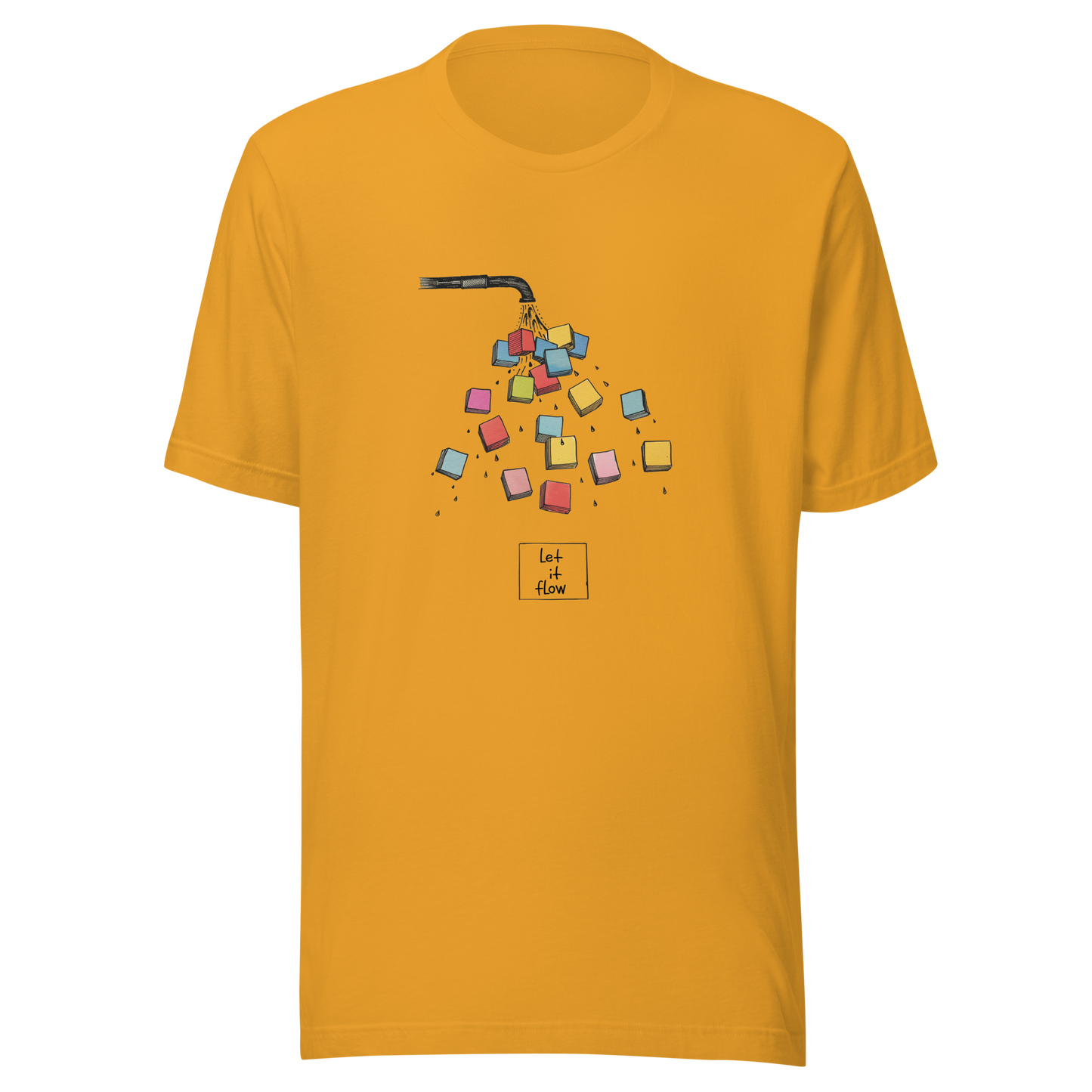 Unisex t-shirt Let It Flow T-Shirt