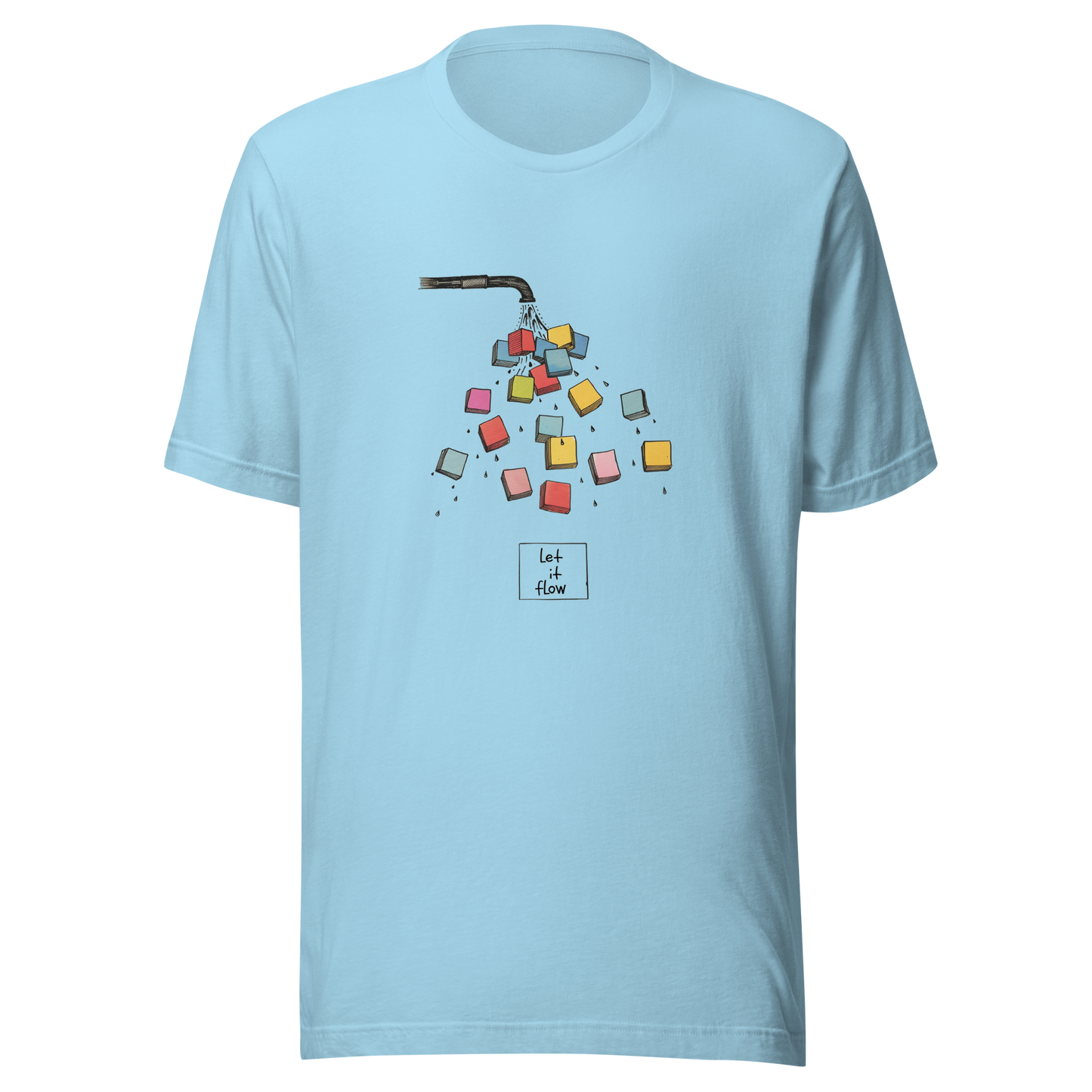 Unisex t-shirt Let It Flow T-Shirt