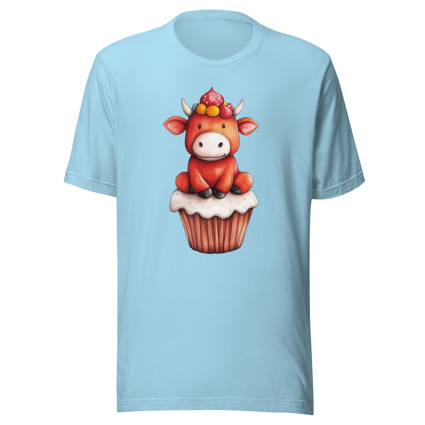Unisex t-shirt "Muffin Top: The Cupcake Cow"