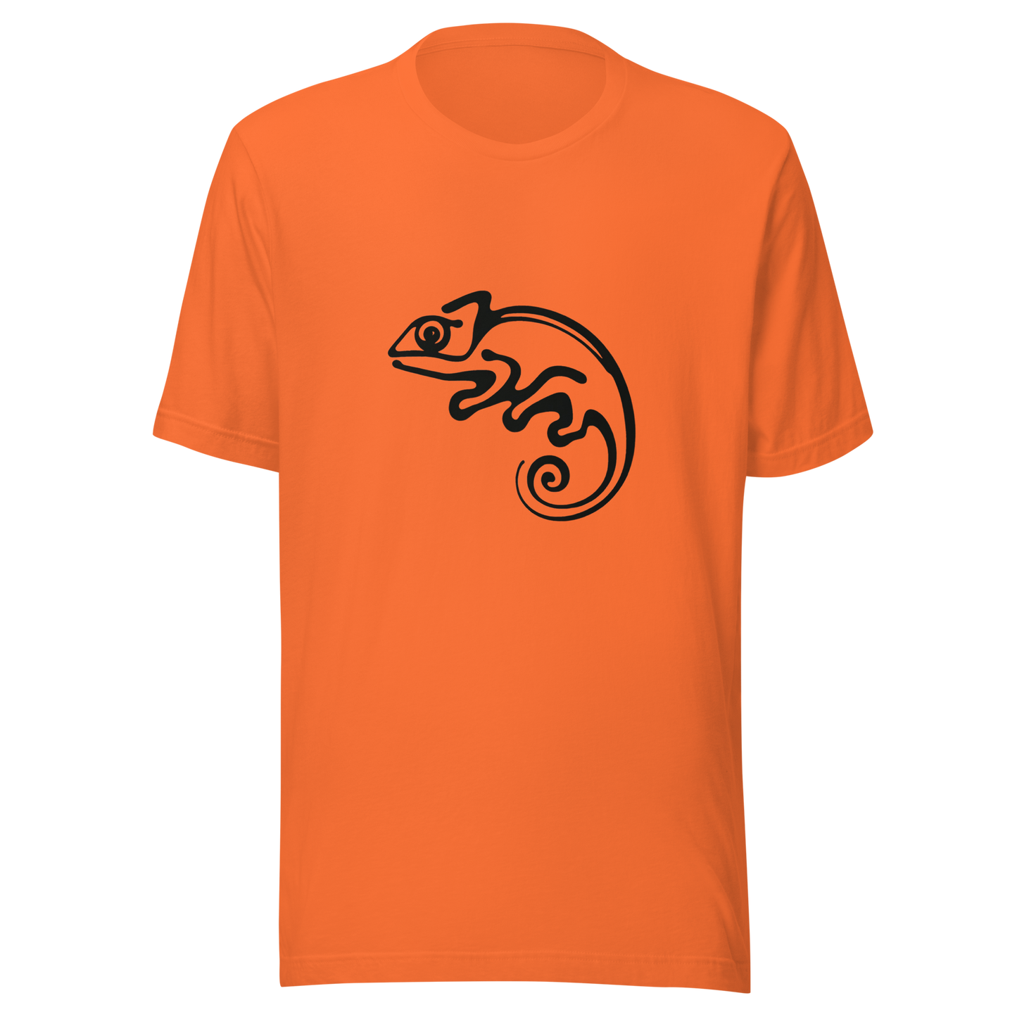Unisex t-shirt Camouflage Chameleon