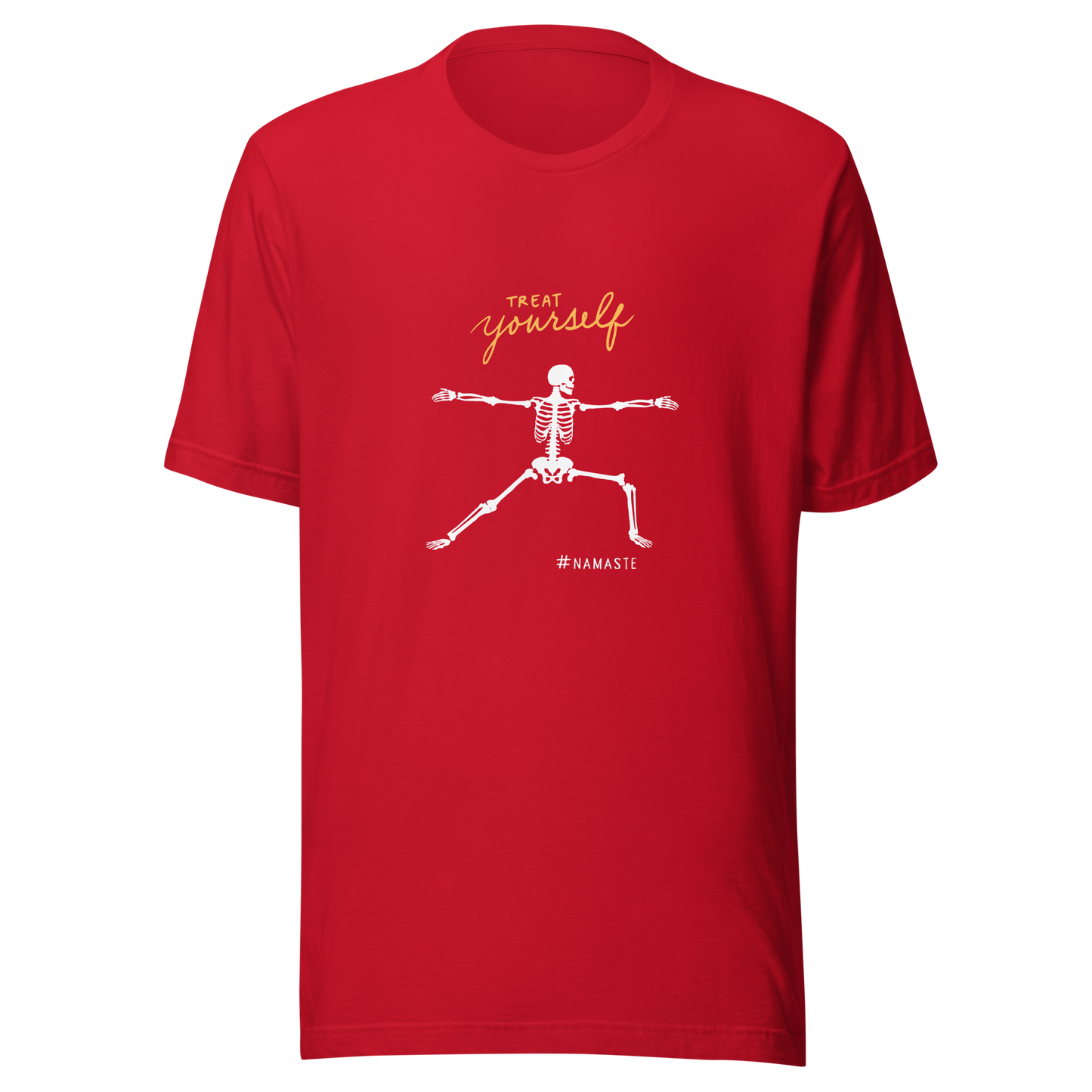 Unisex t-shirt "Skeletal Stretch"