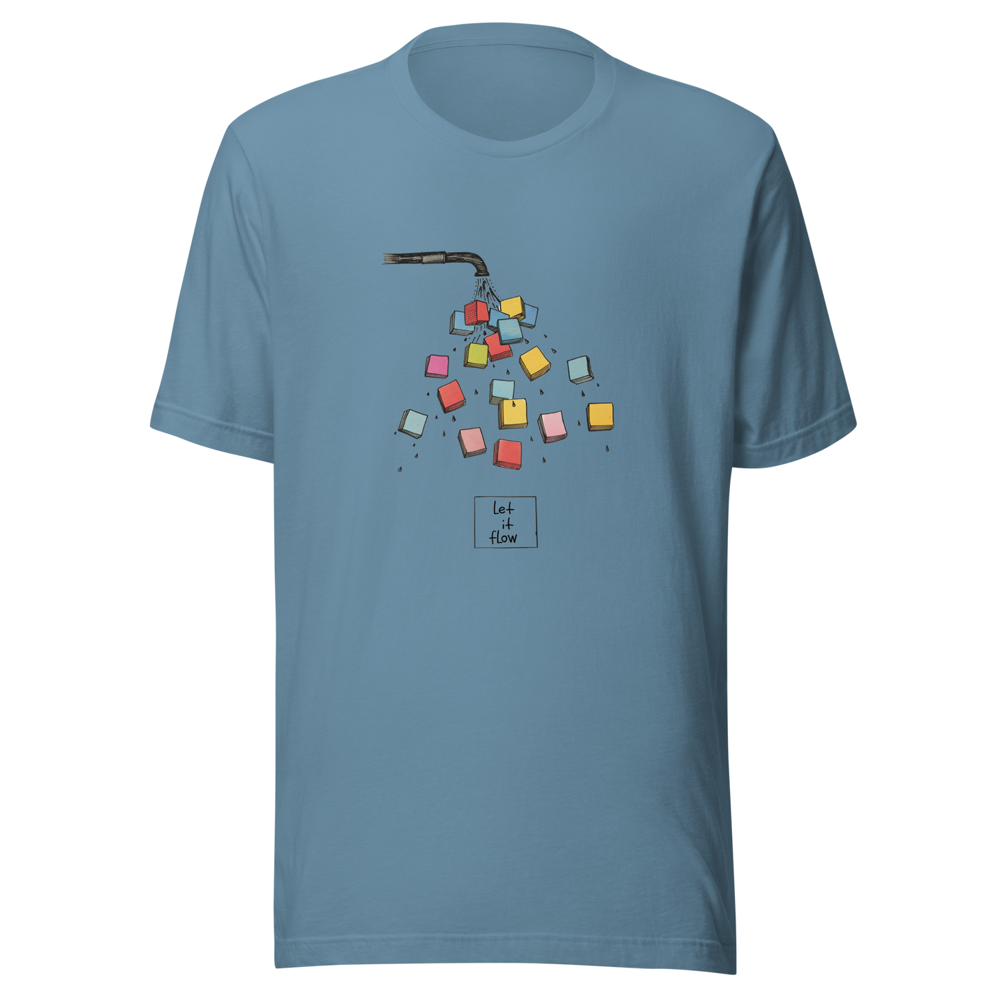 Unisex t-shirt Let It Flow T-Shirt
