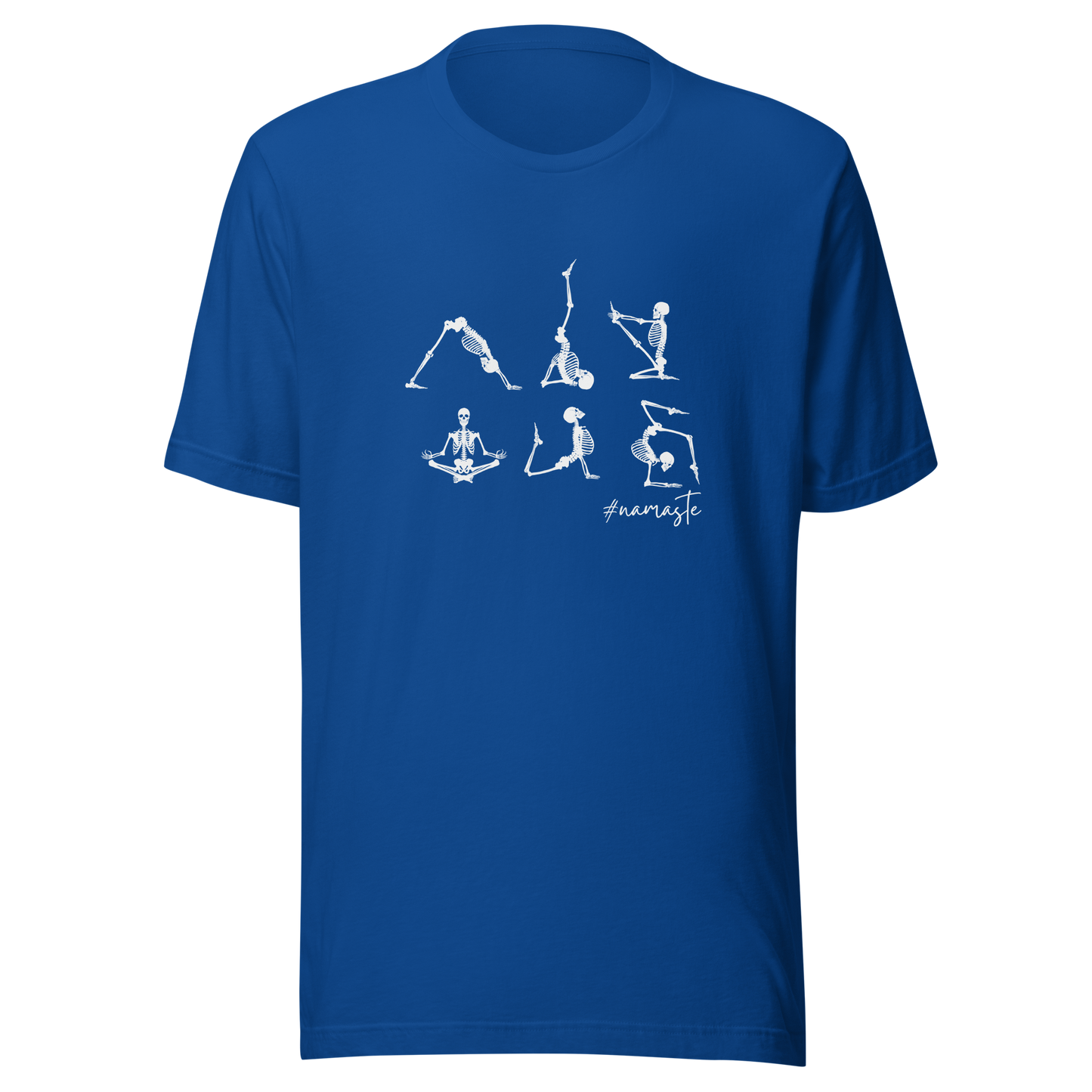 Unisex t-shirt "Skeletal Serenity"