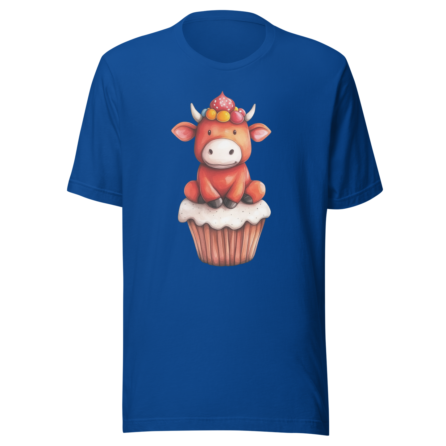 Unisex t-shirt "Muffin Top: The Cupcake Cow"