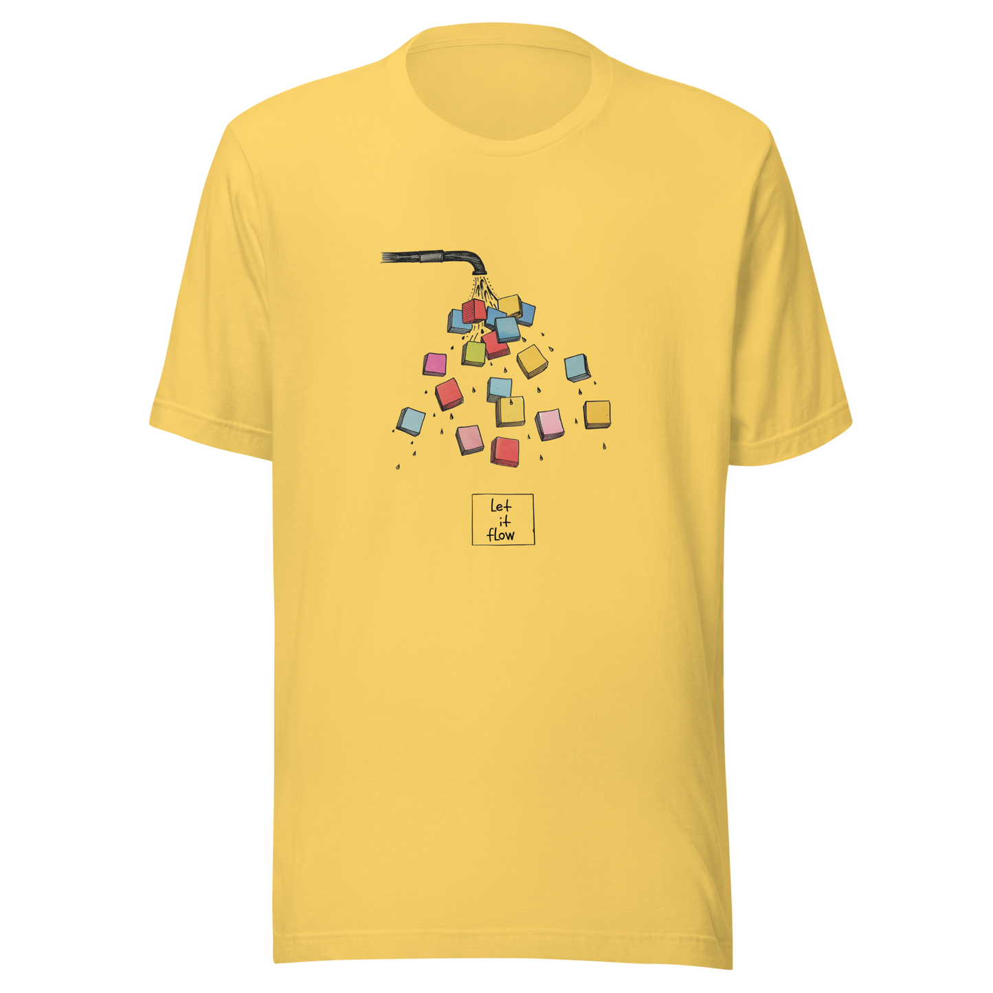 Unisex t-shirt Let It Flow T-Shirt