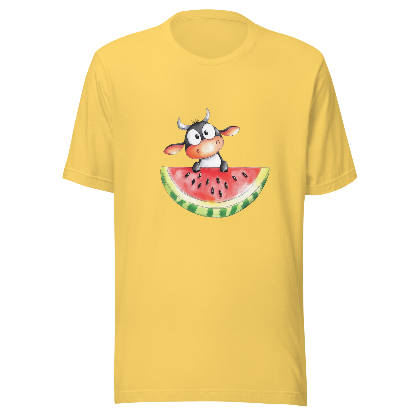 Unisex t-shirt "The Watermelon Cow"
