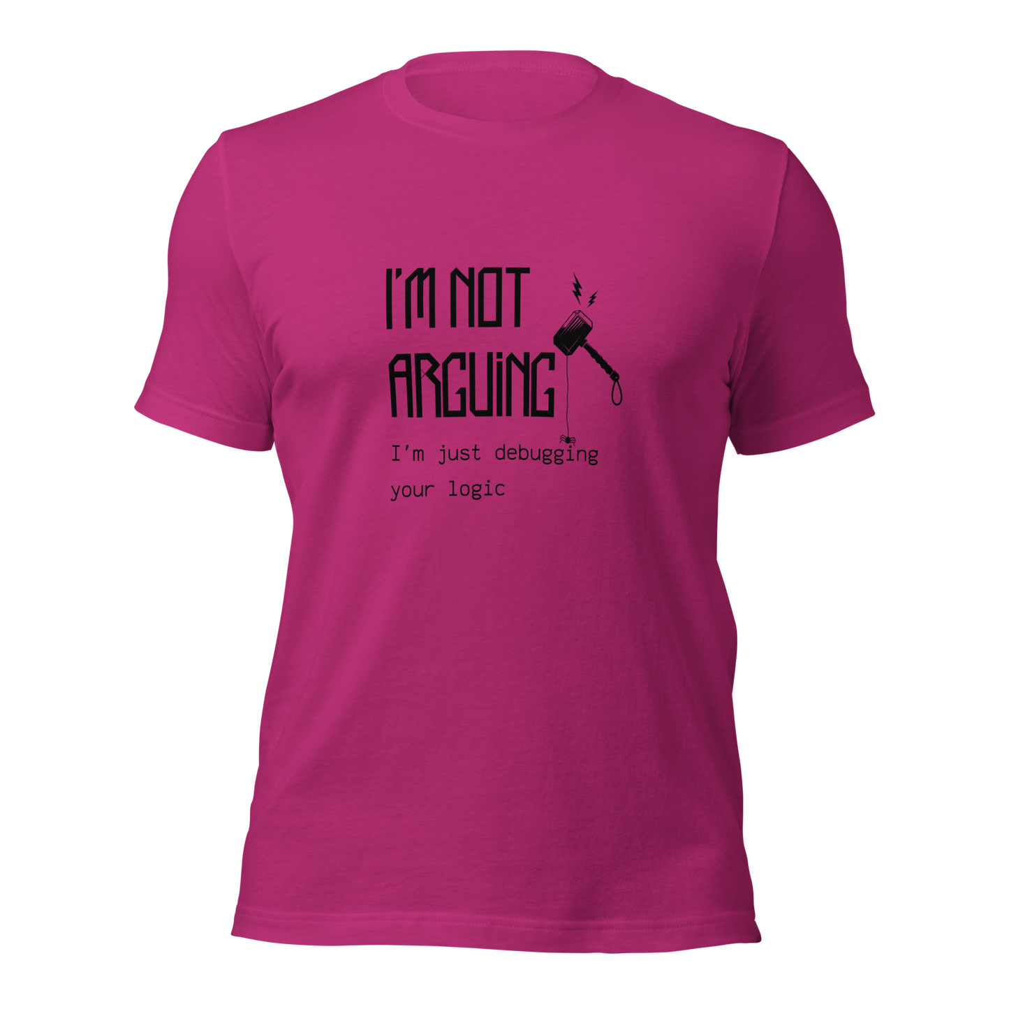 Unisex t-shirt for programmer