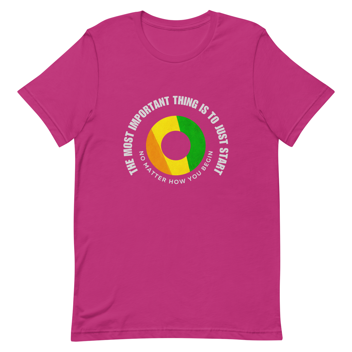 Unisex t-shirt, just start
