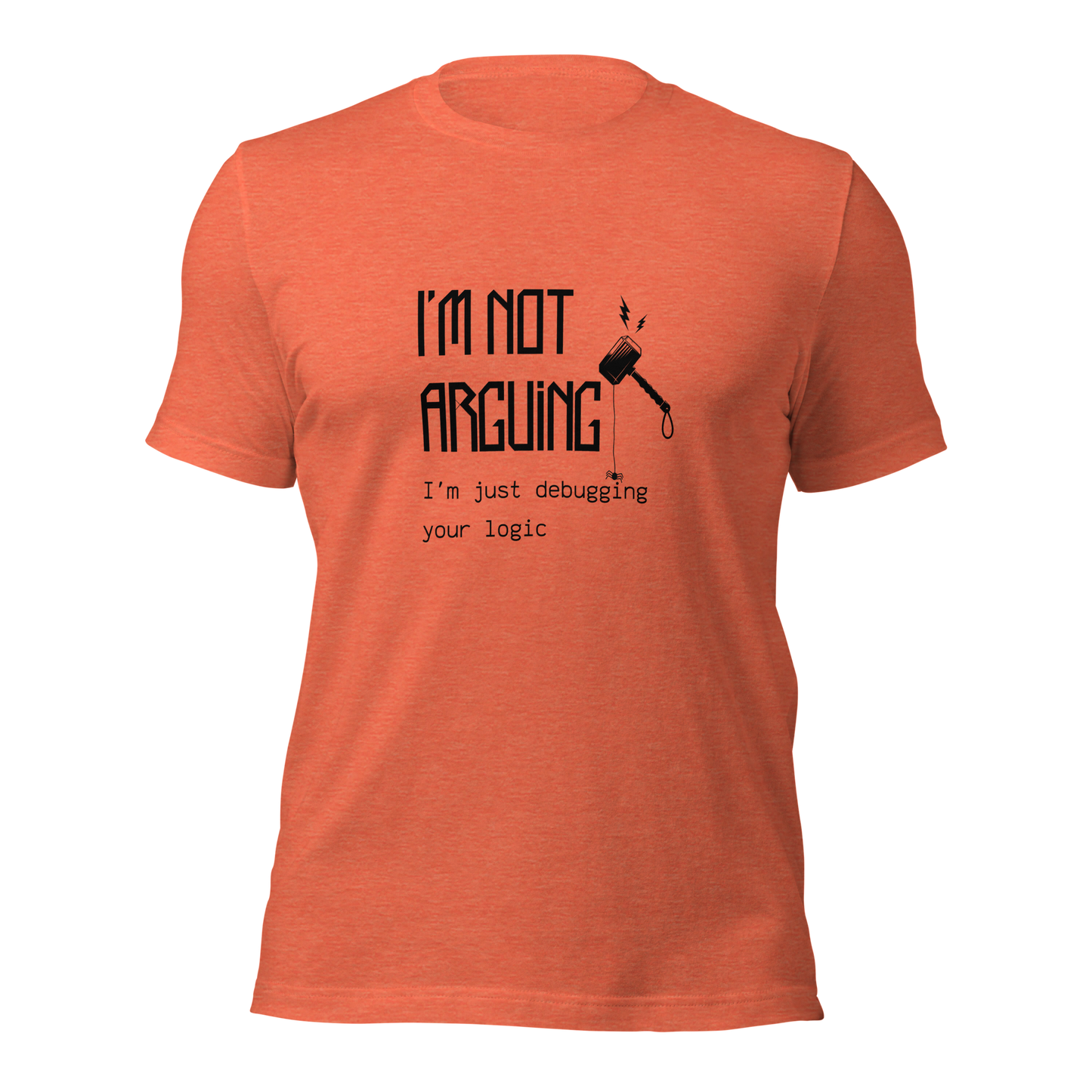 Unisex t-shirt for programmer