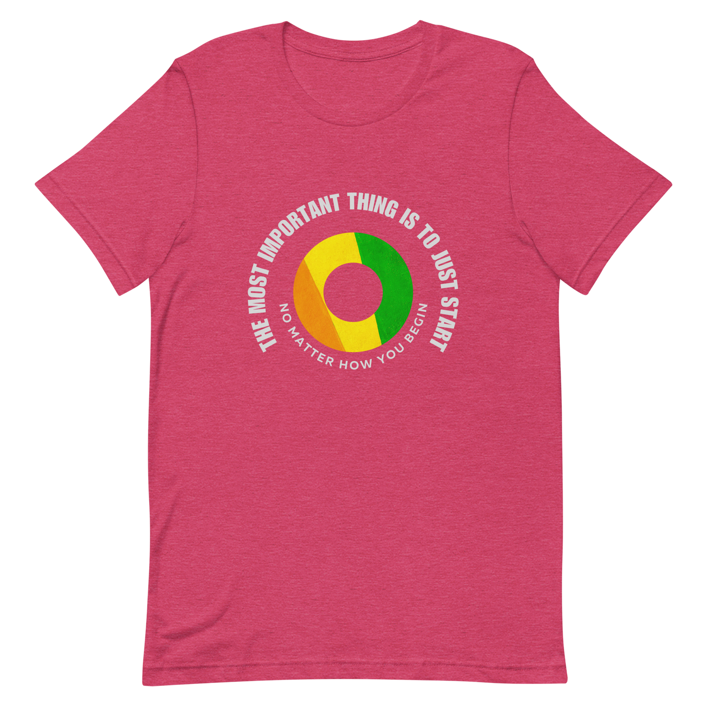 Unisex t-shirt, just start