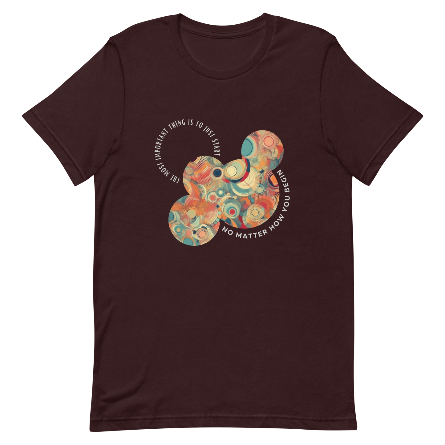 Unisex t-shirt, just start