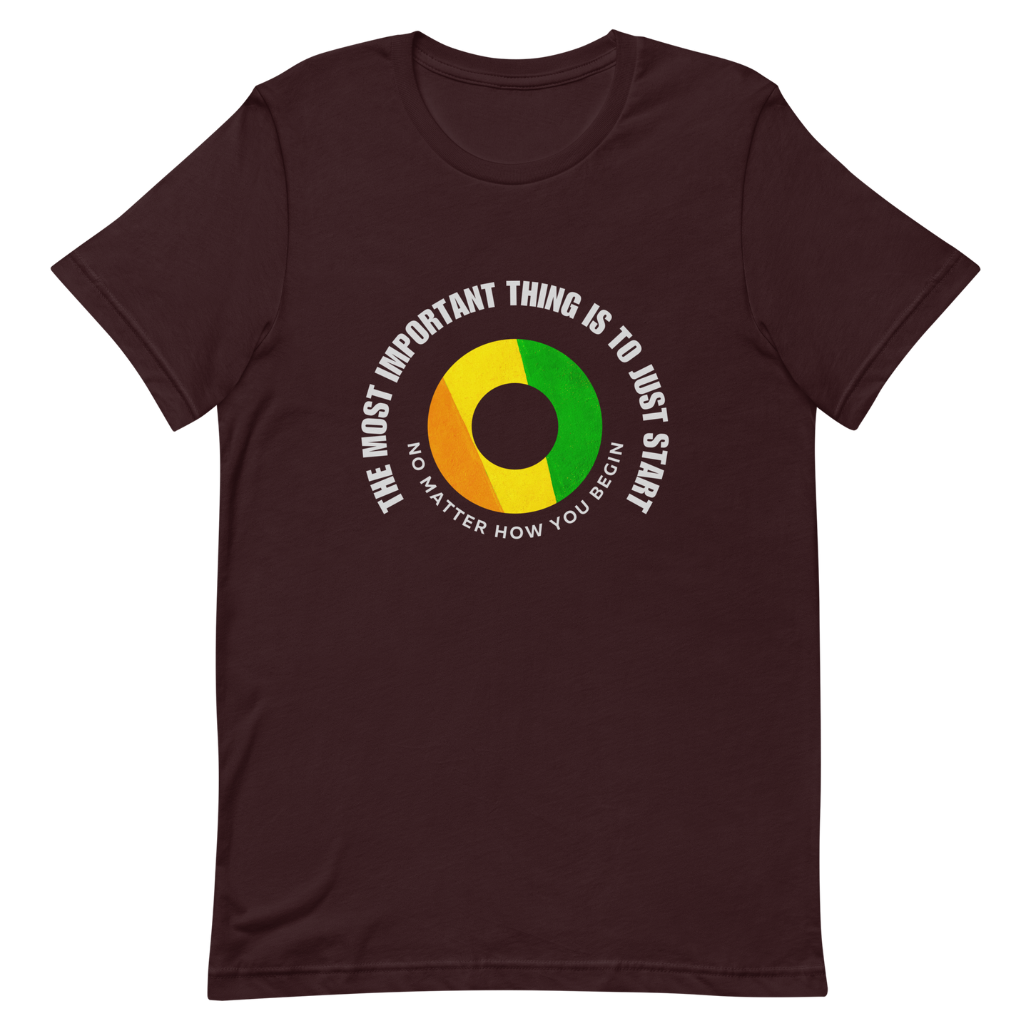 Unisex t-shirt, just start