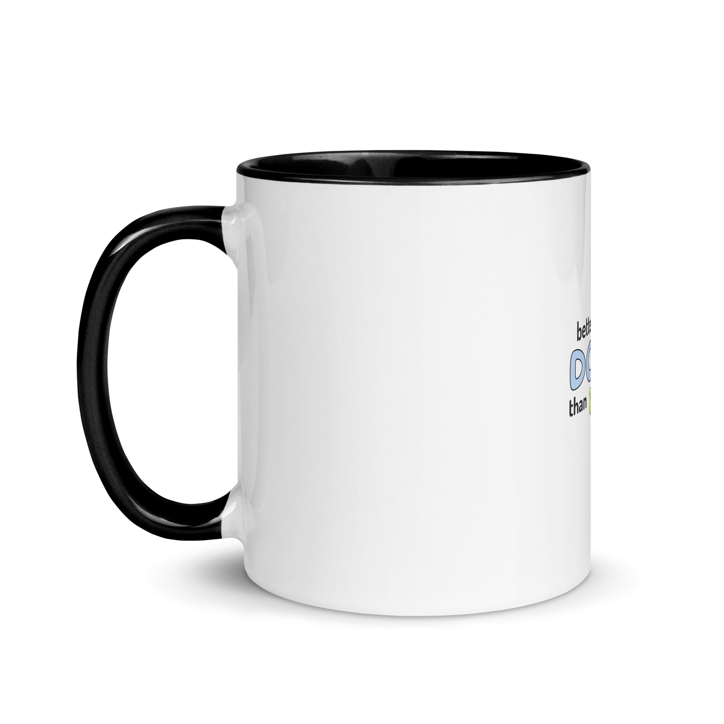 Mug with Color Inside FOR perfectionist, gift to a colleague