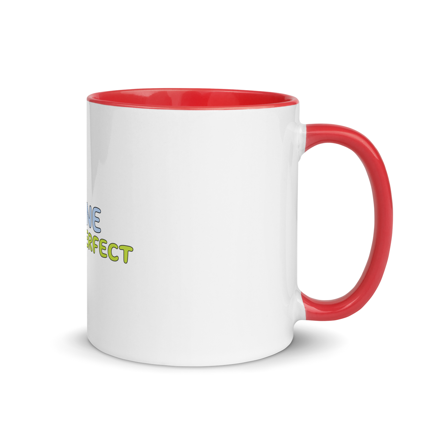 Mug with Color Inside FOR perfectionist, gift to a colleague