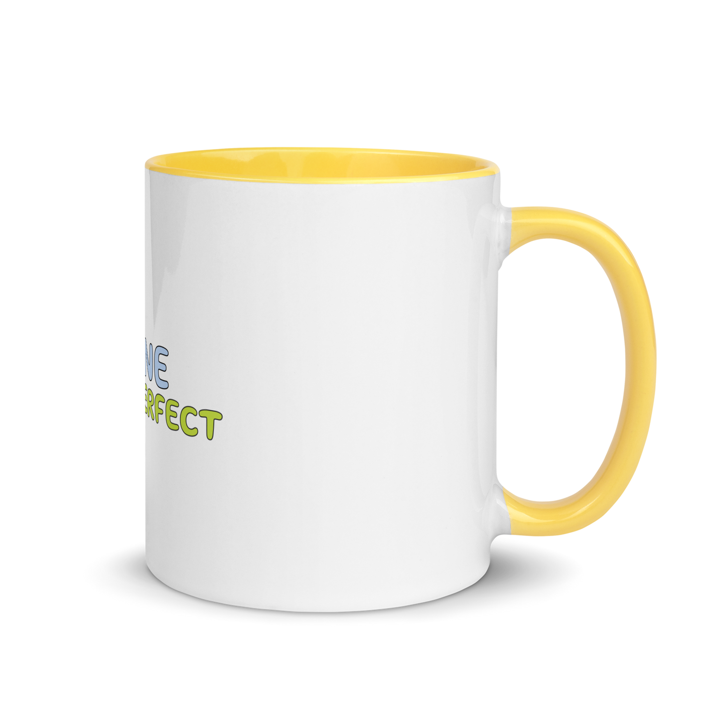 Mug with Color Inside FOR perfectionist, gift to a colleague