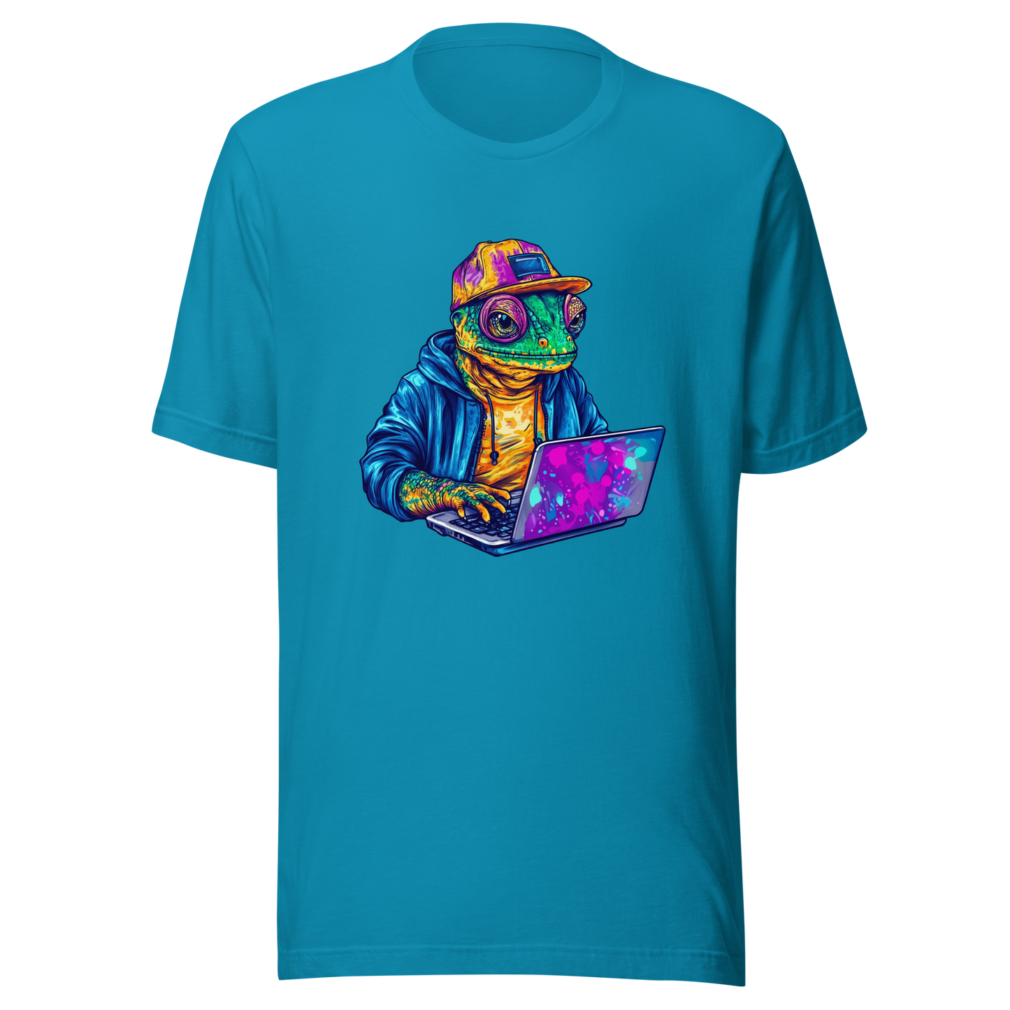 Unisex t-shirt "Chameleon Coder"