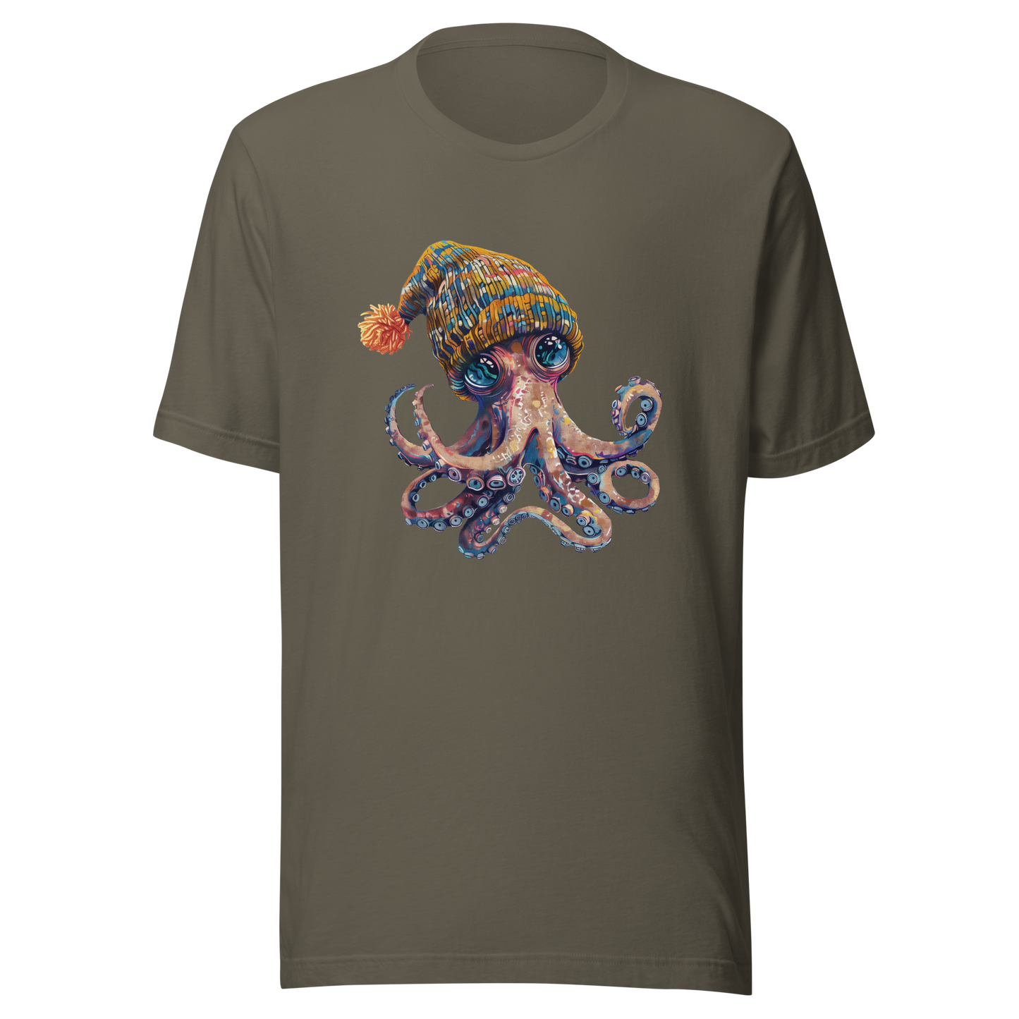 Unisex t-shirt coolest octopus