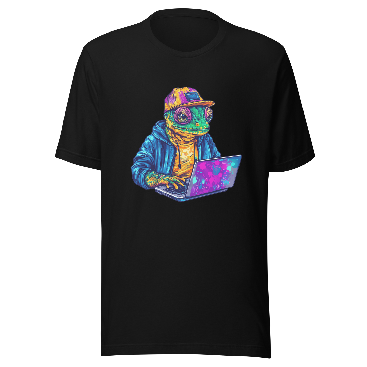 Unisex t-shirt "Chameleon Coder"