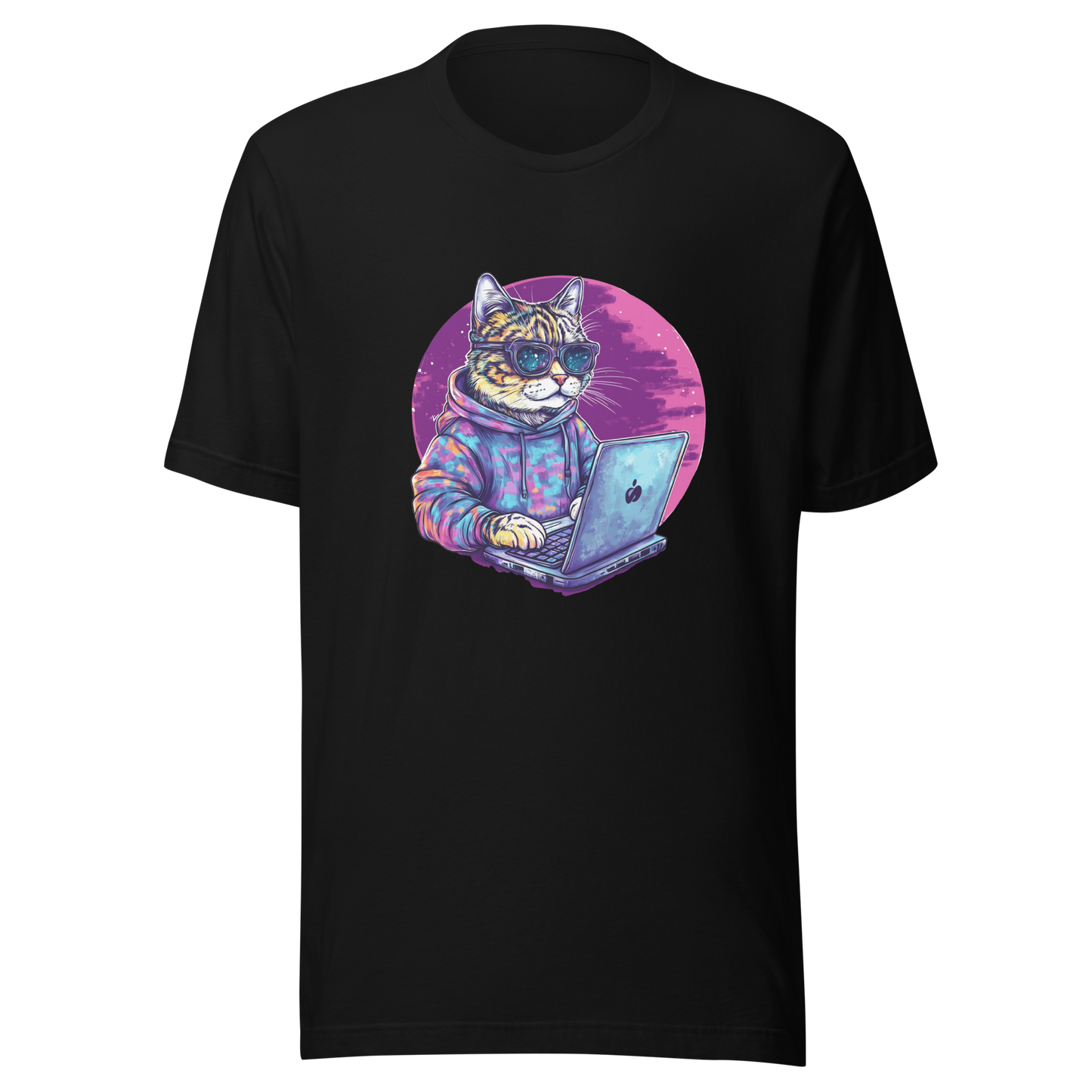 Unisex t-shirt "Code cat, code"