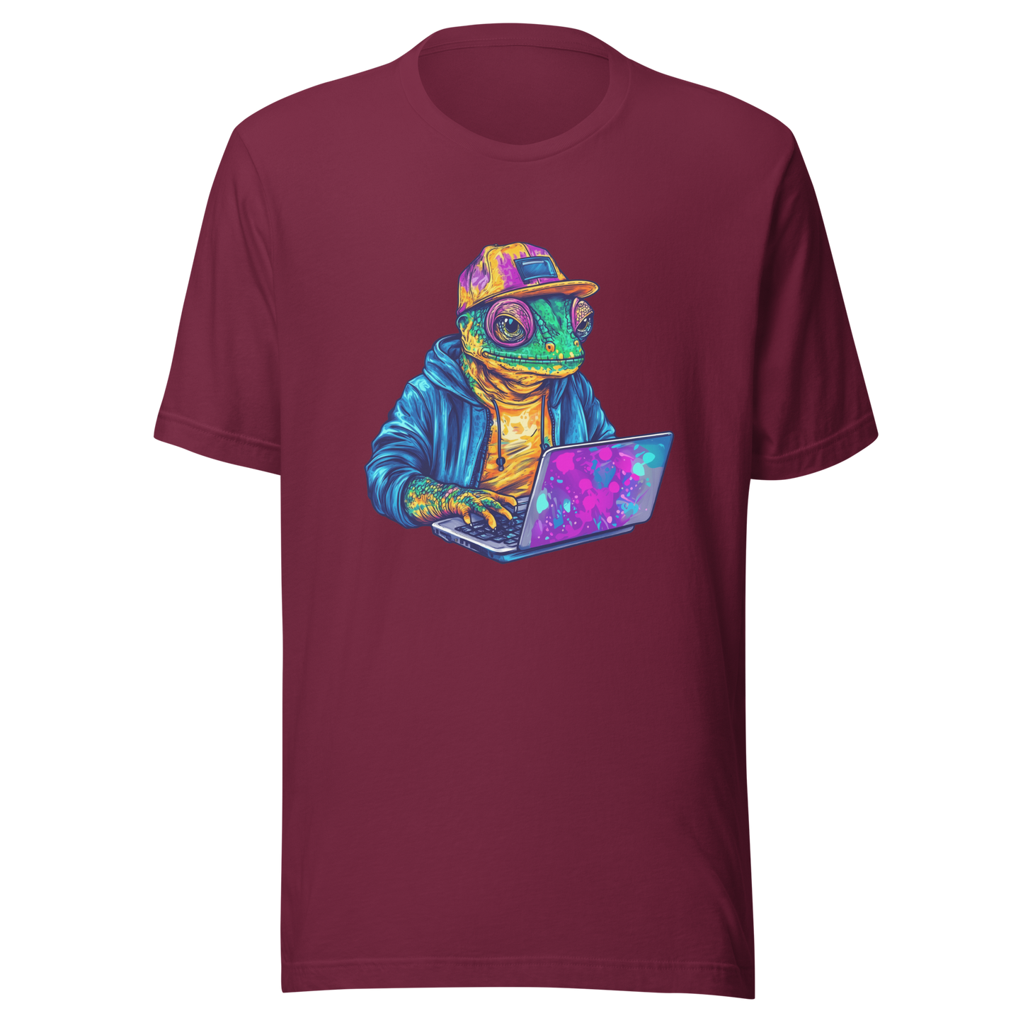 Unisex t-shirt "Chameleon Coder"