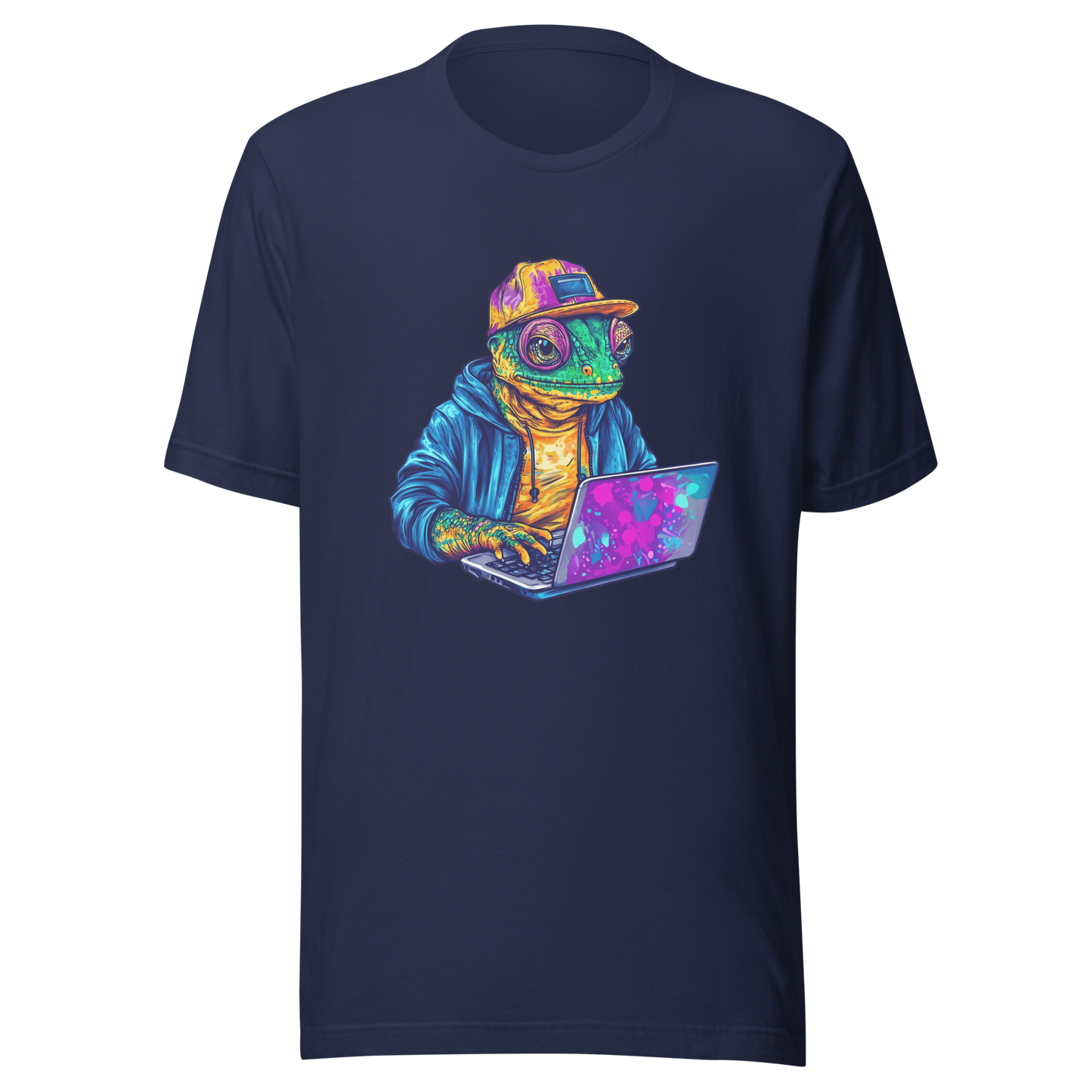 Unisex t-shirt "Chameleon Coder"