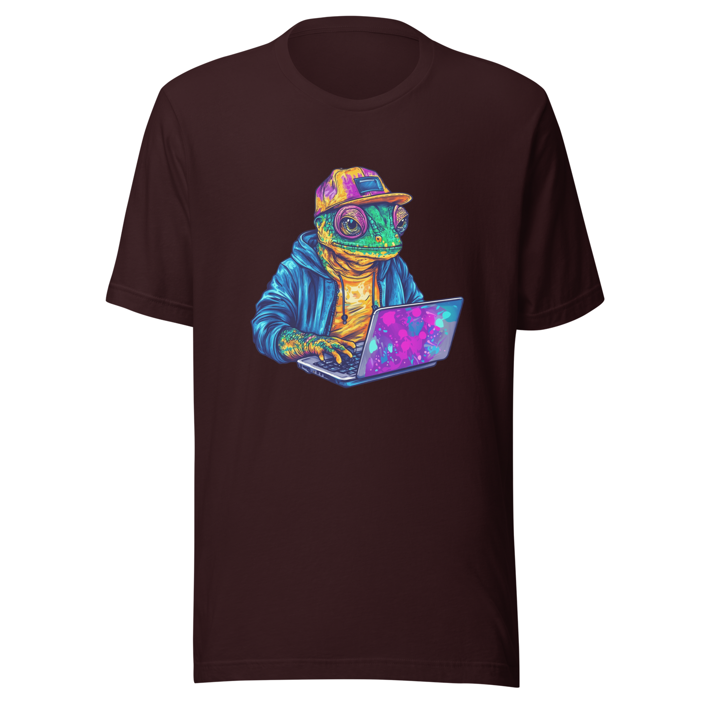 Unisex t-shirt "Chameleon Coder"