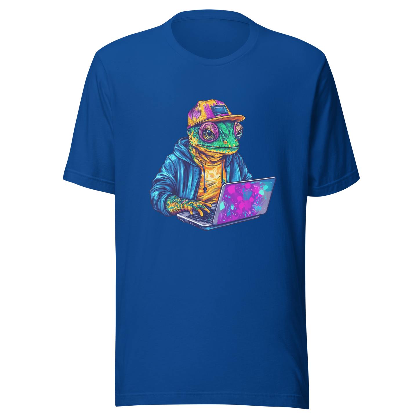 Unisex t-shirt "Chameleon Coder"