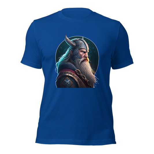 Unisex t-shirt with viking